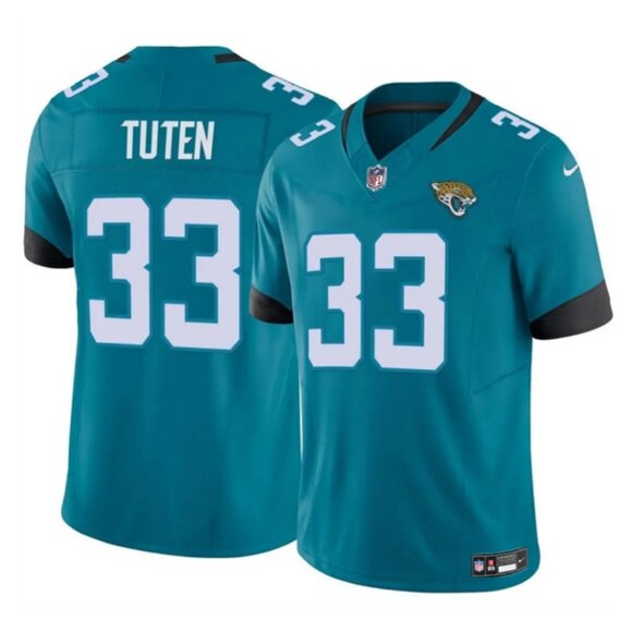 Have a Choice Mens Youths Bhayshul Tuten Teal Stitched Jersey Vapor